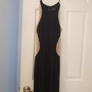 Long cocktail dress